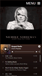 Mobile Screenshot of nicholenordeman.com